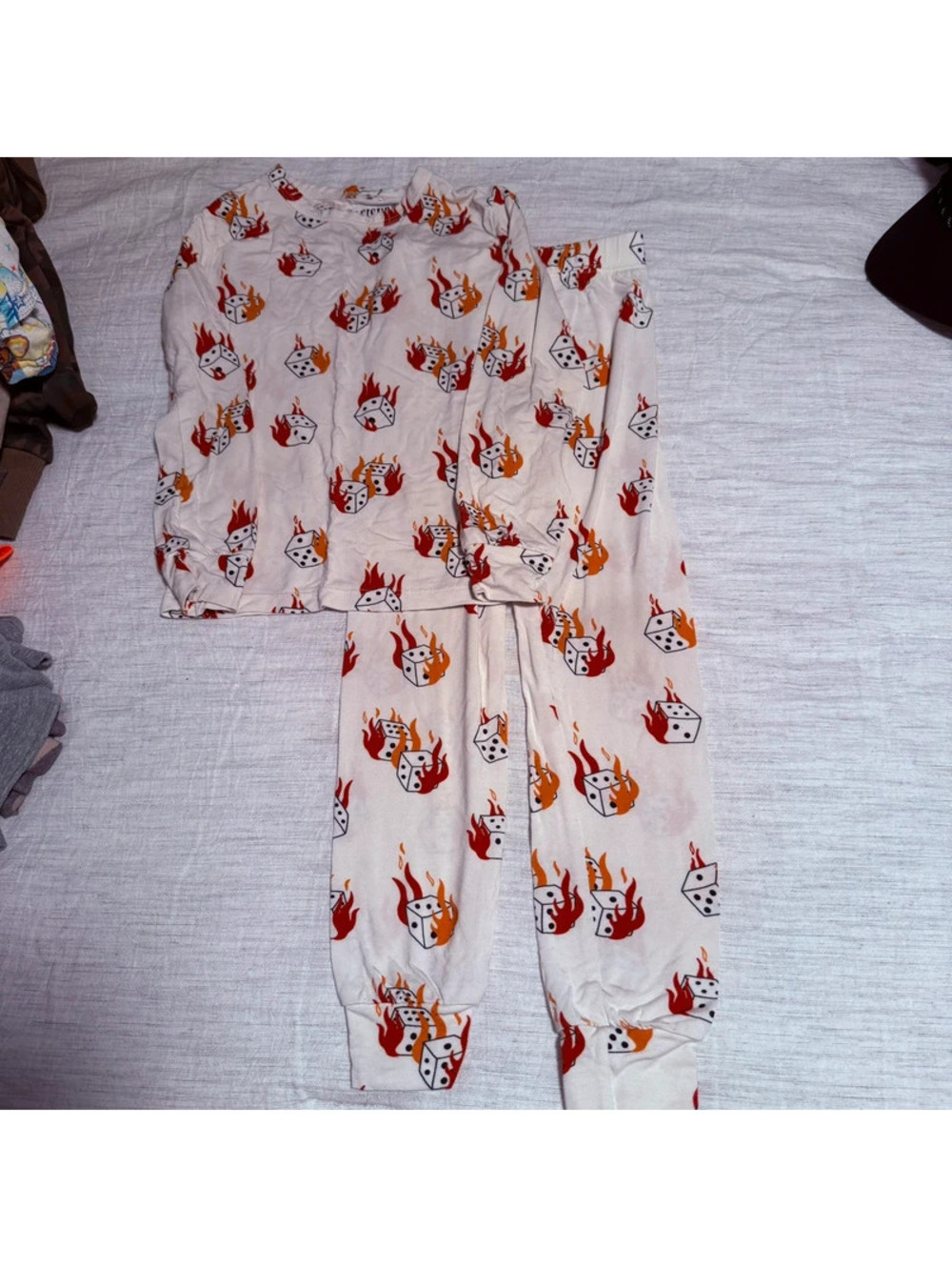 Everyday leisure Brixton Phoenix dice flame bamboo pajamas